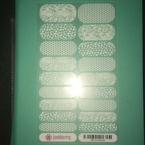 Clear Jamberry wraps-Leo, Geo, and Lace